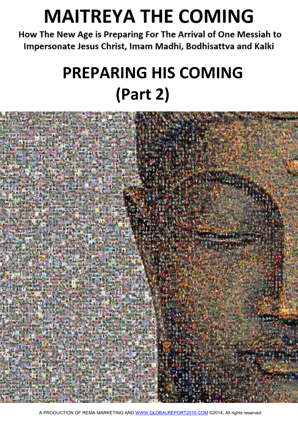 PREPARING HIS COMING (Part 2)