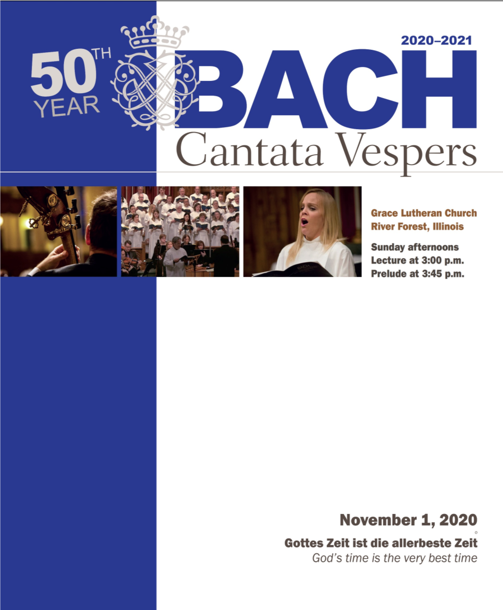 November 1Cantata Bulletin