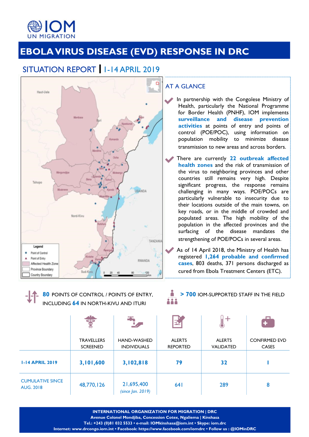 Ebola Virus Disease (Evd) Response in Drc