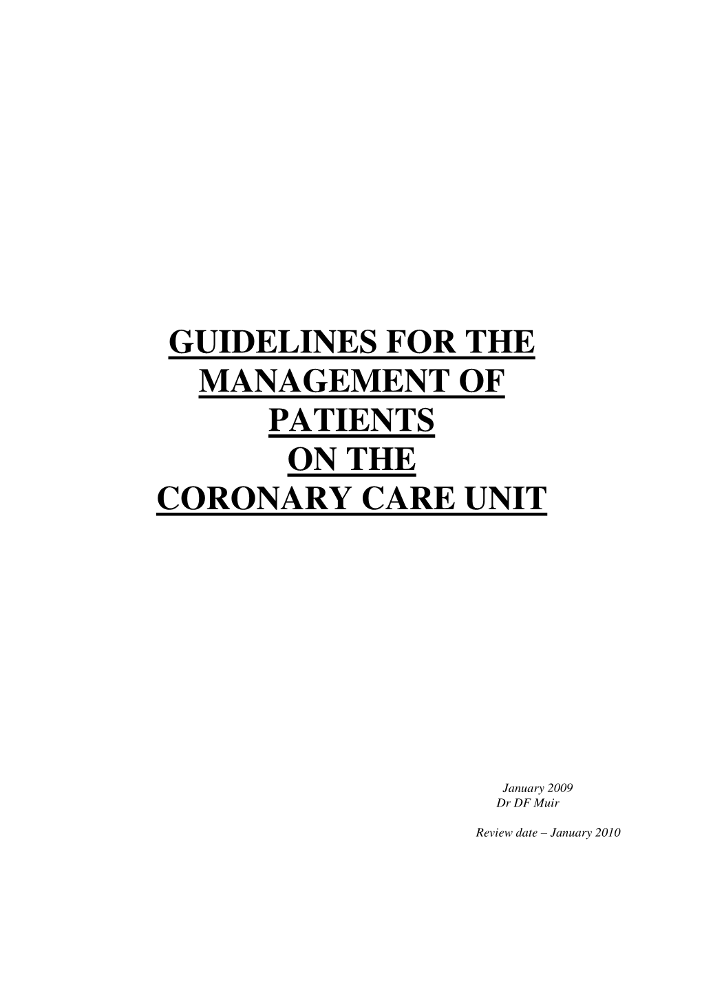 CCU Guidelines.Pdf