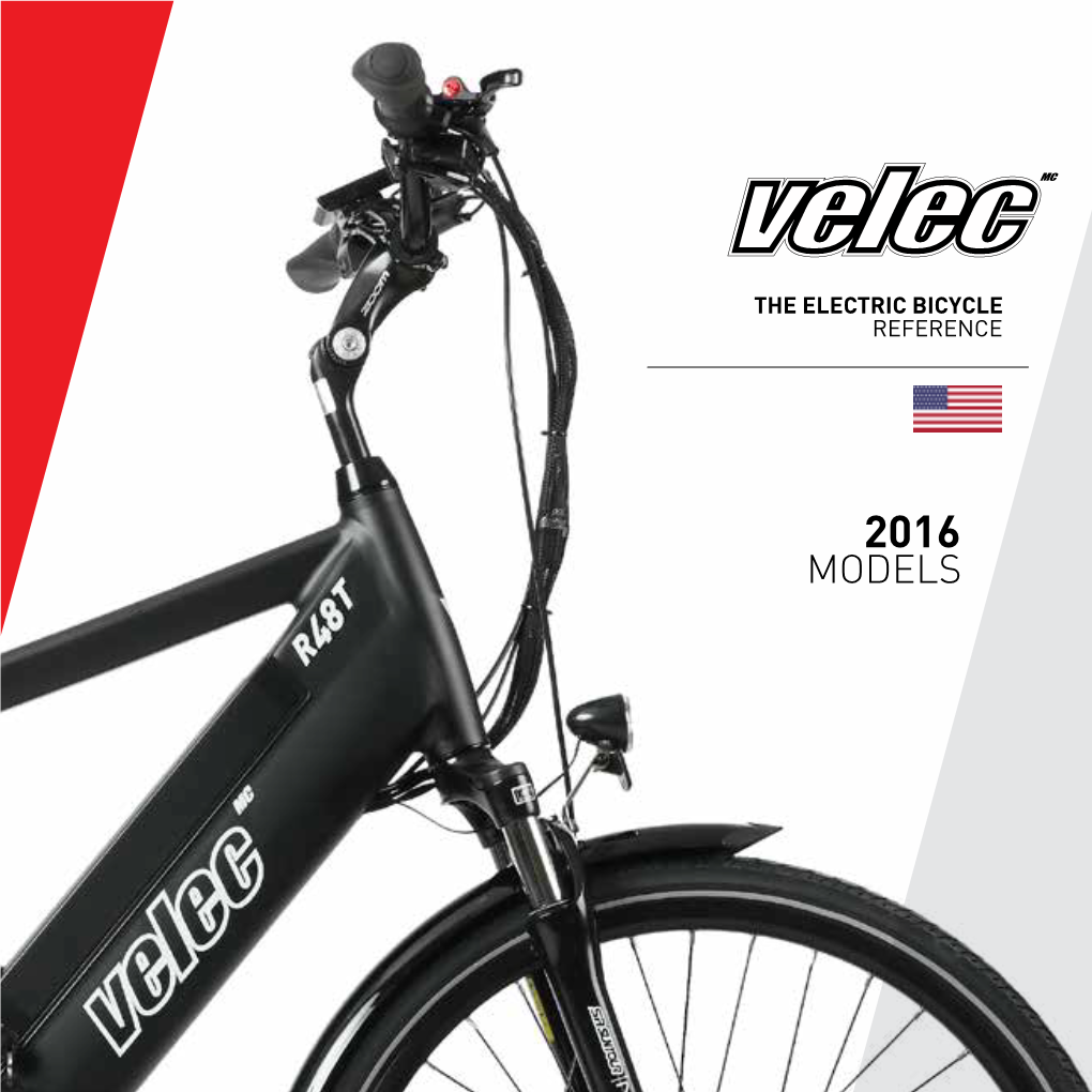2016 MODELS the Electric Bicycle Reference