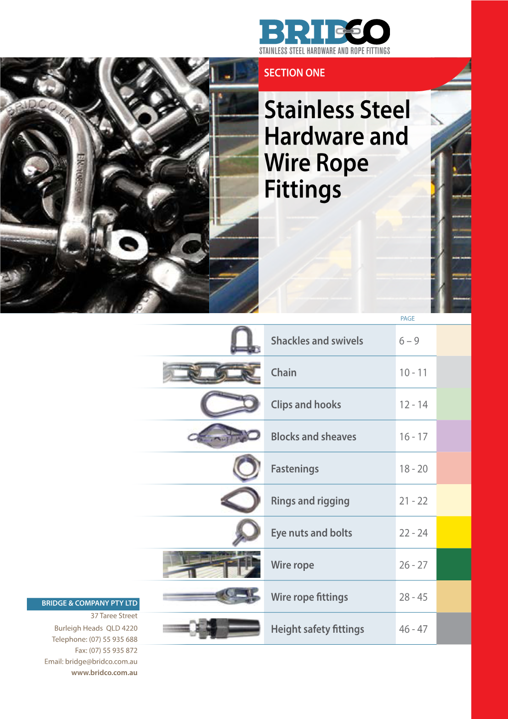 Stainless Steel Hardware and Wire Rope Fittings