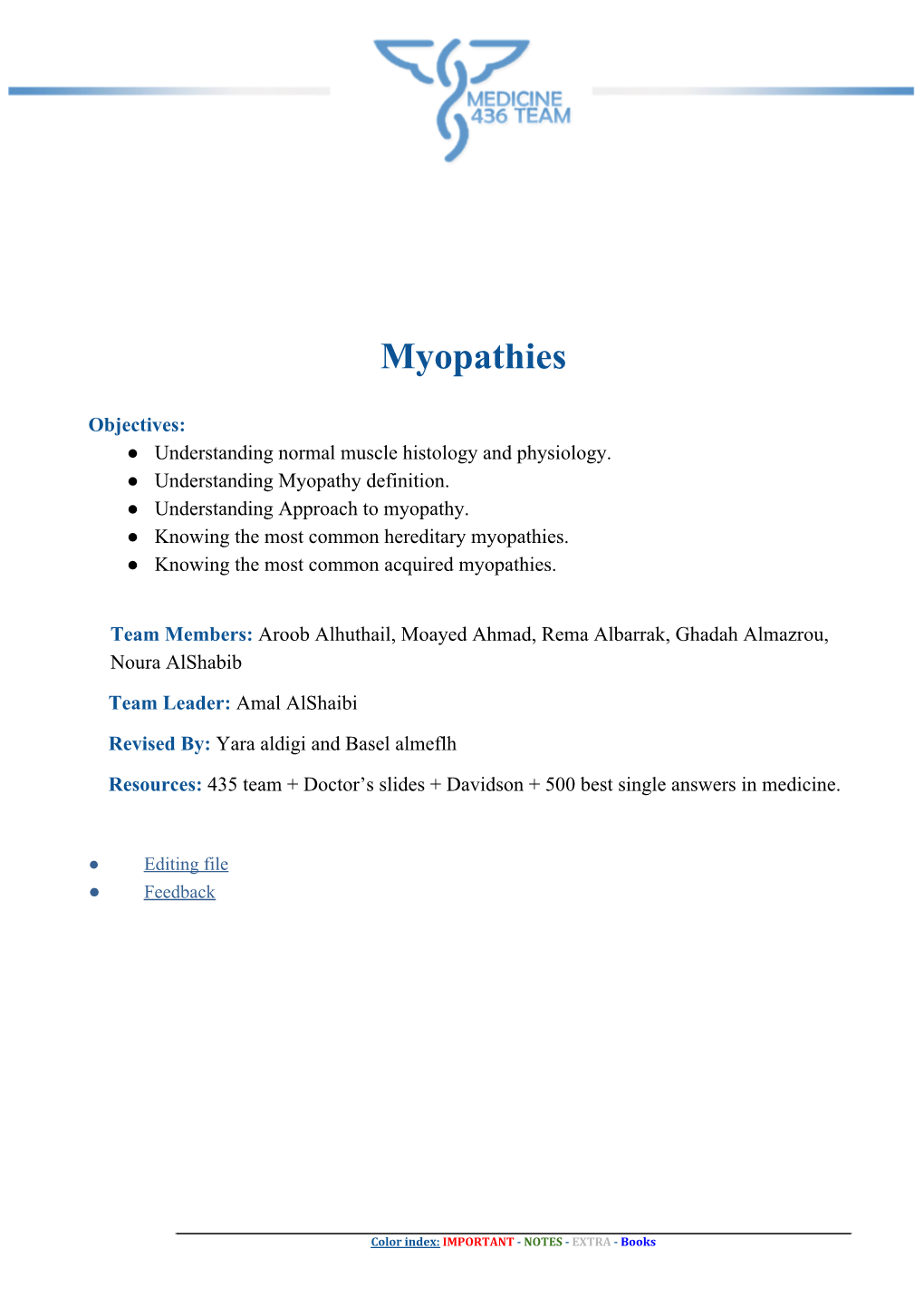 29. Myopathies (Final Draft).Pdf