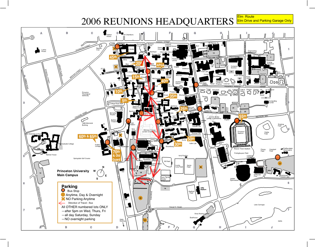 2006 Reunion HQ Map&Key.Indd