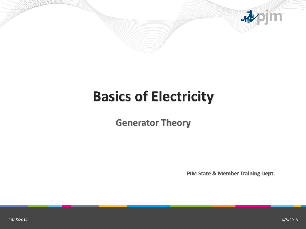 Generator Theory