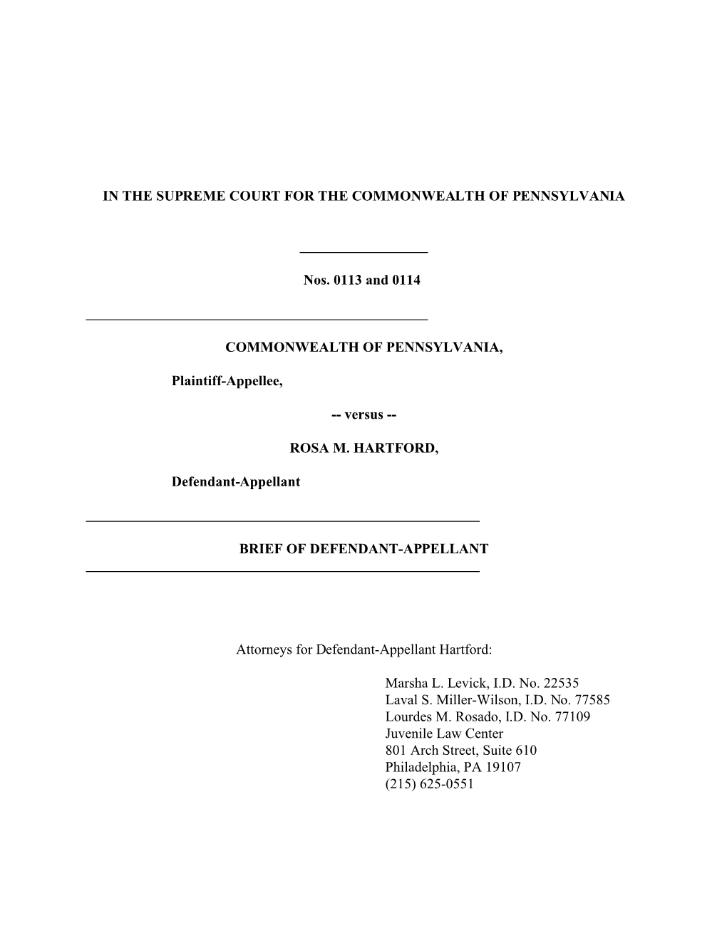 Brief of Defendant-Appellant