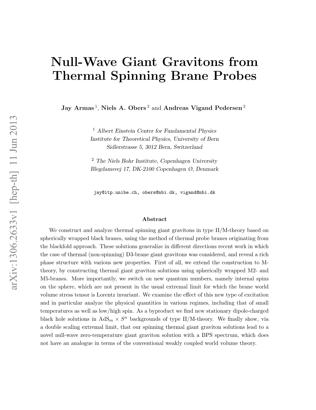 Null-Wave Giant Gravitons from Thermal Spinning Brane Probes