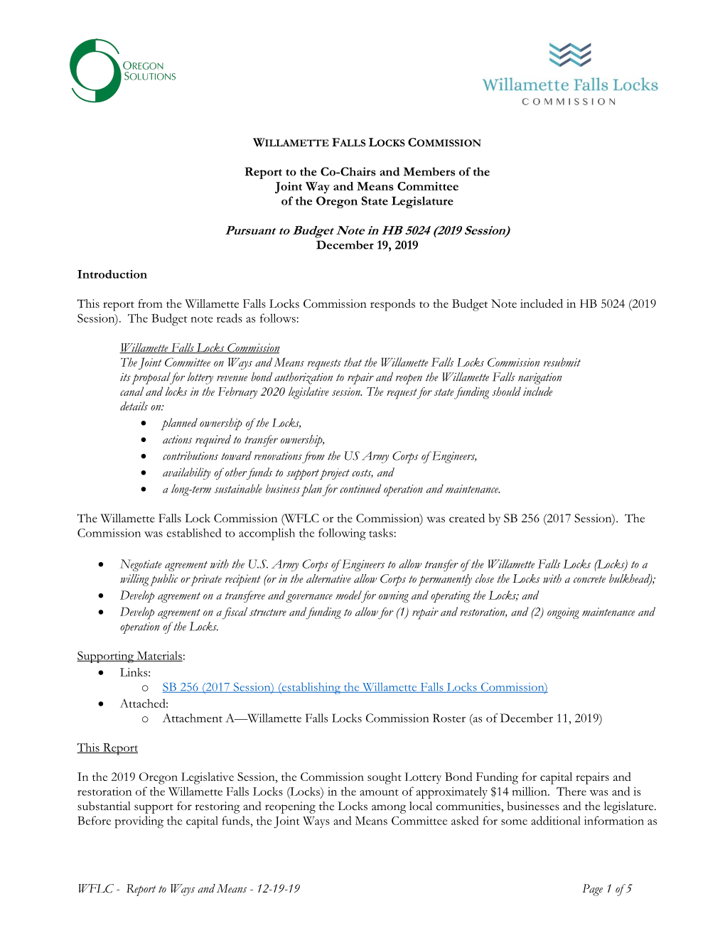 Willamette Falls Locks Commission