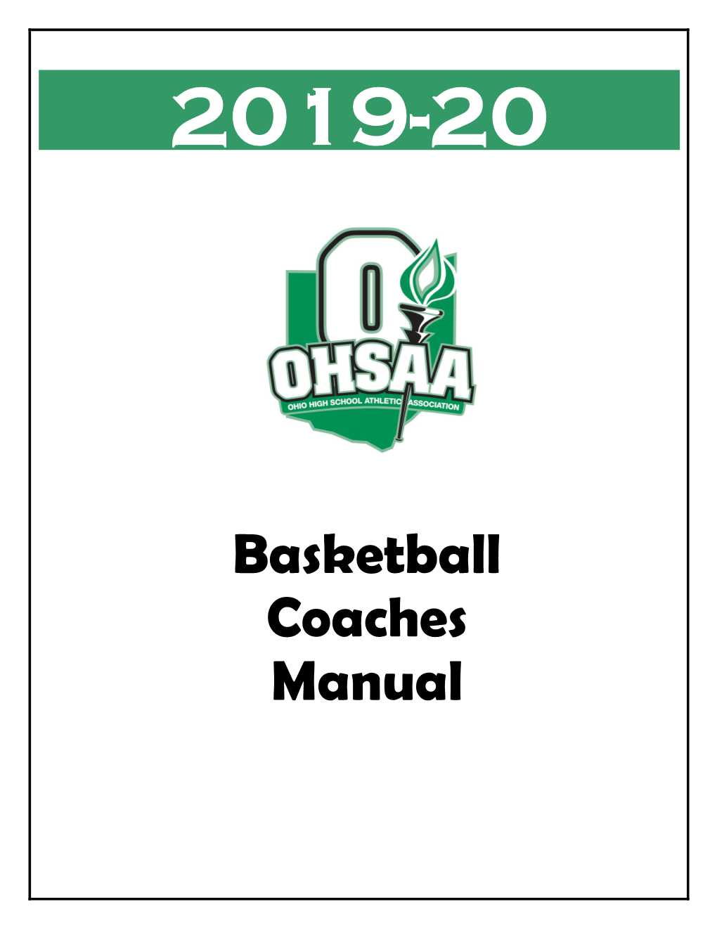 2001 OHSAA State Basketball Tournament – Participants Manual