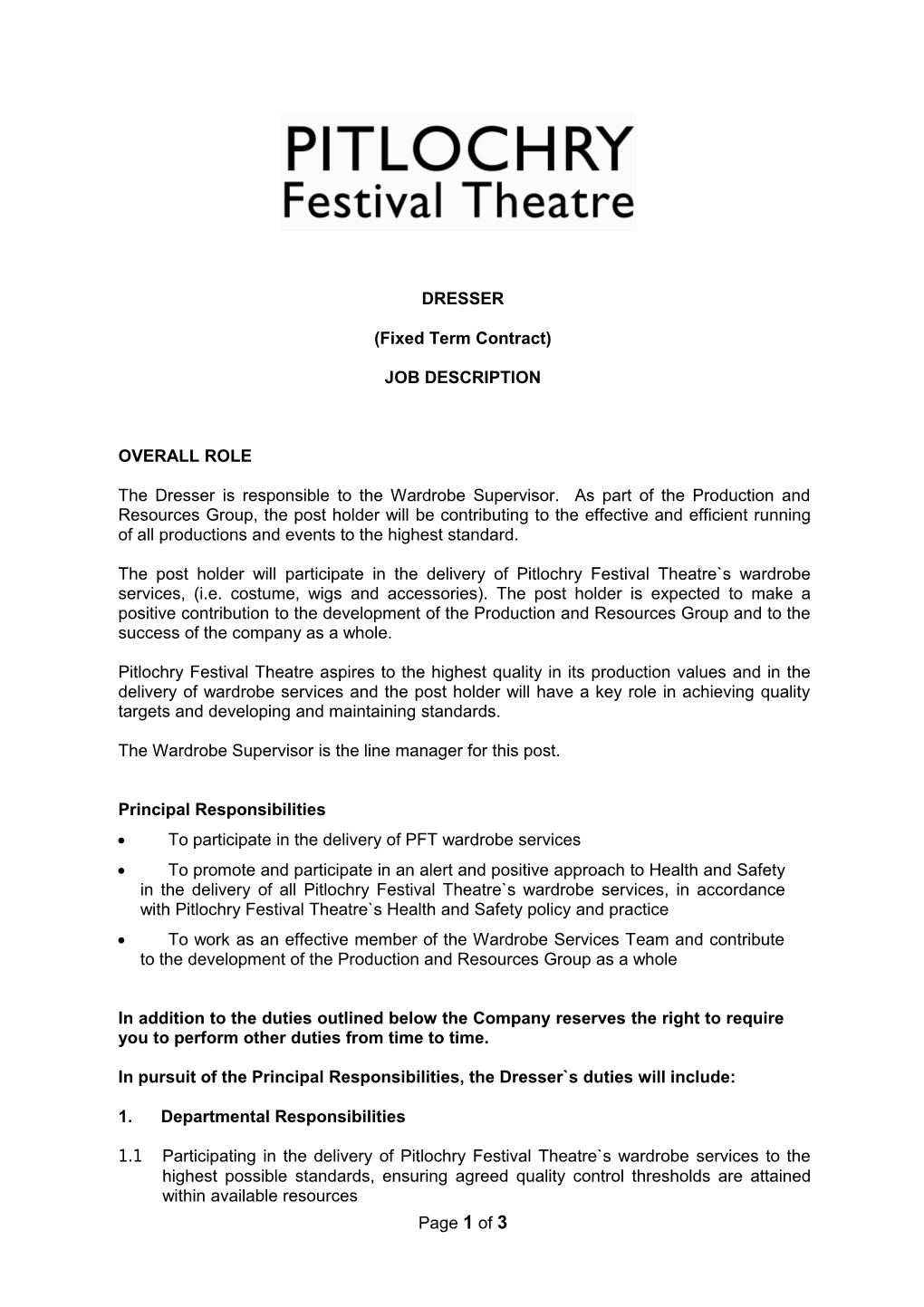 Pitlochry Festival Theatre