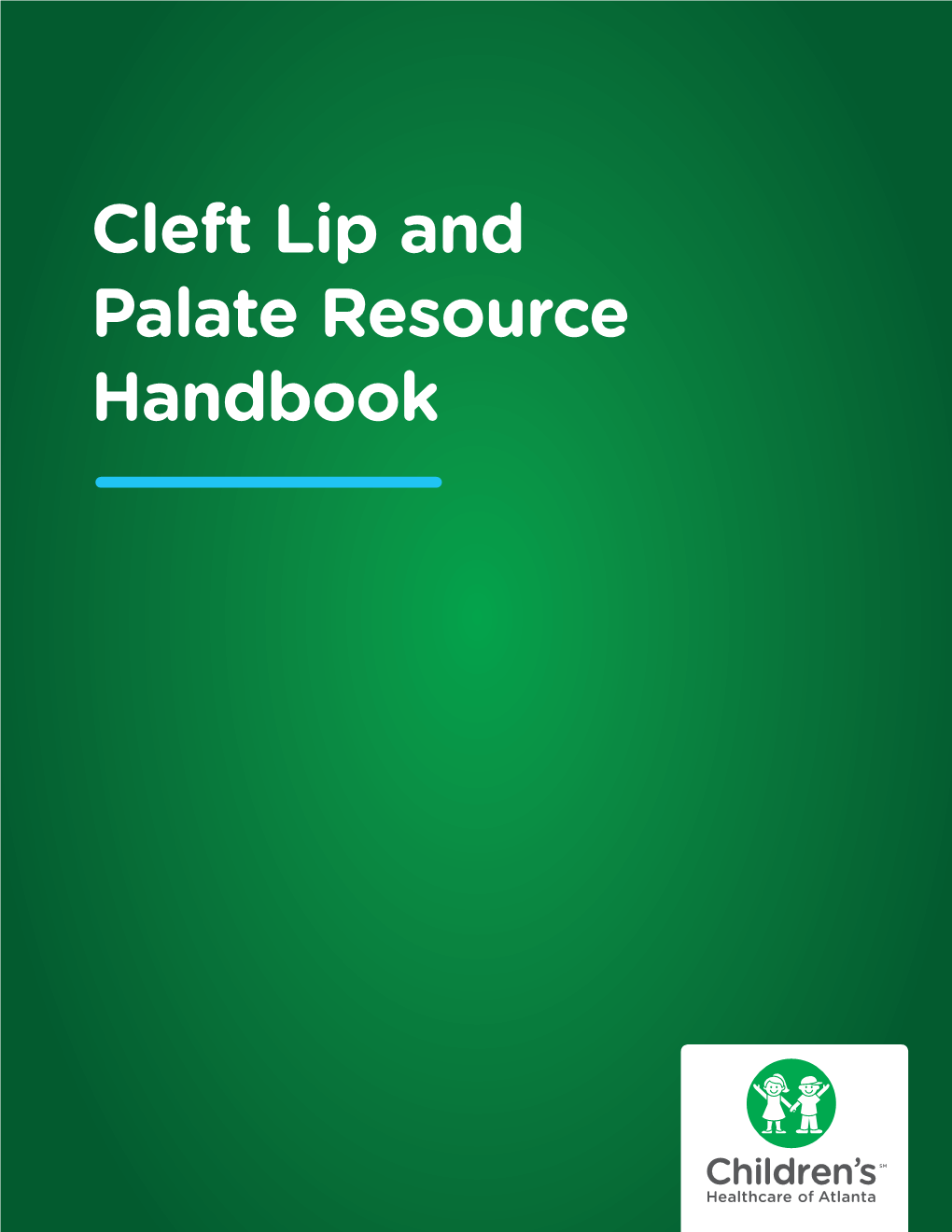 Cleft Lip and Palate Resource Handbook Table of Contents