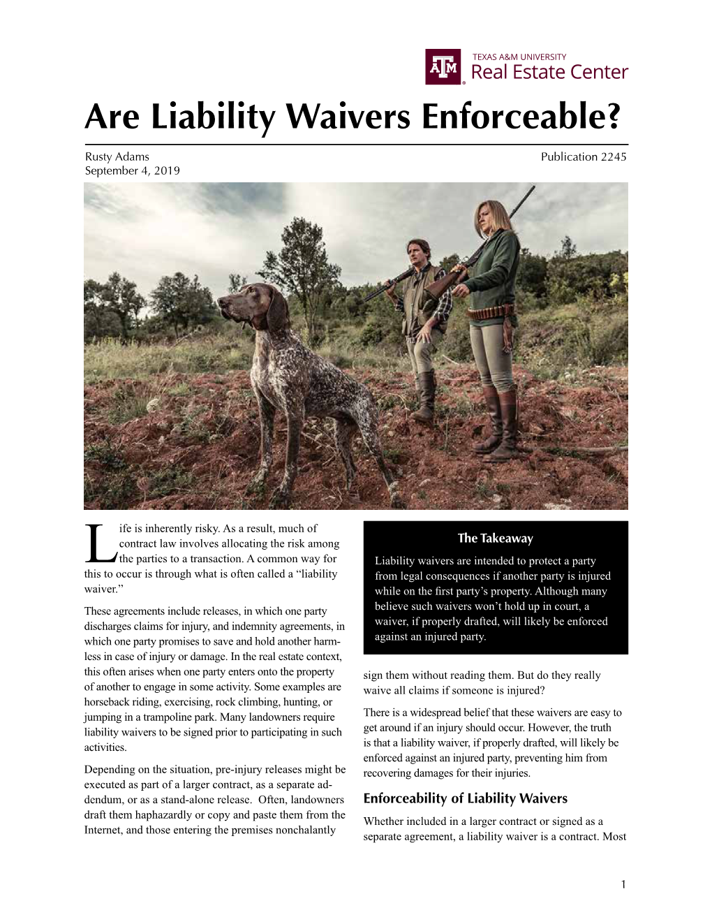 Are Liability Waivers Enforceable?
