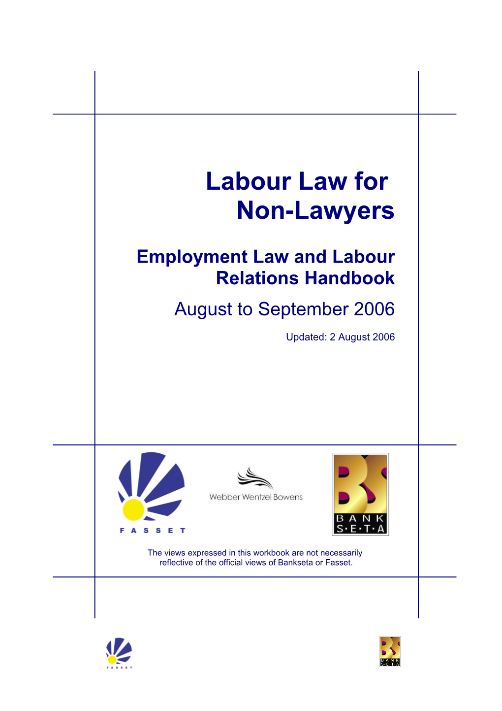 Labour Law For