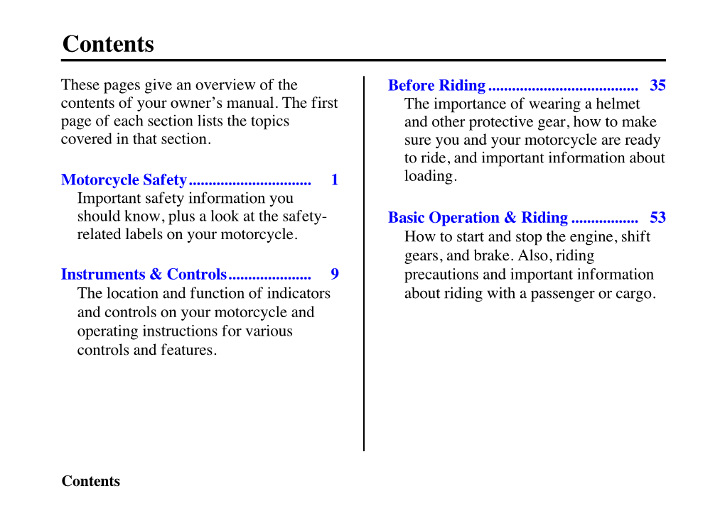 2011 NT700V/VA Owner's Manual