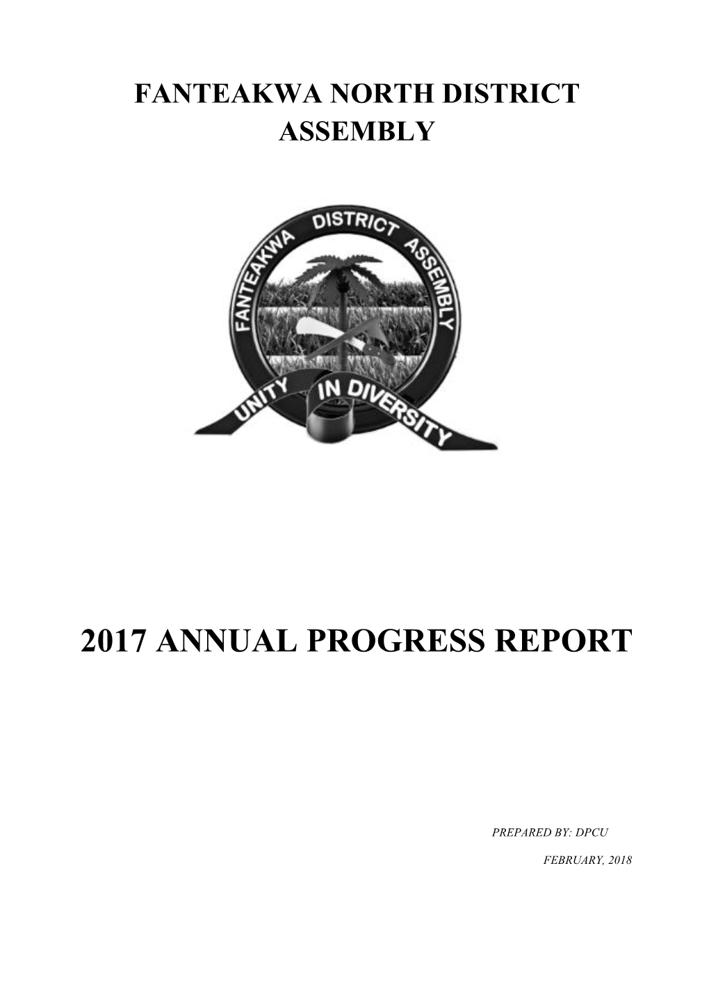 2017 Annual Progress Report