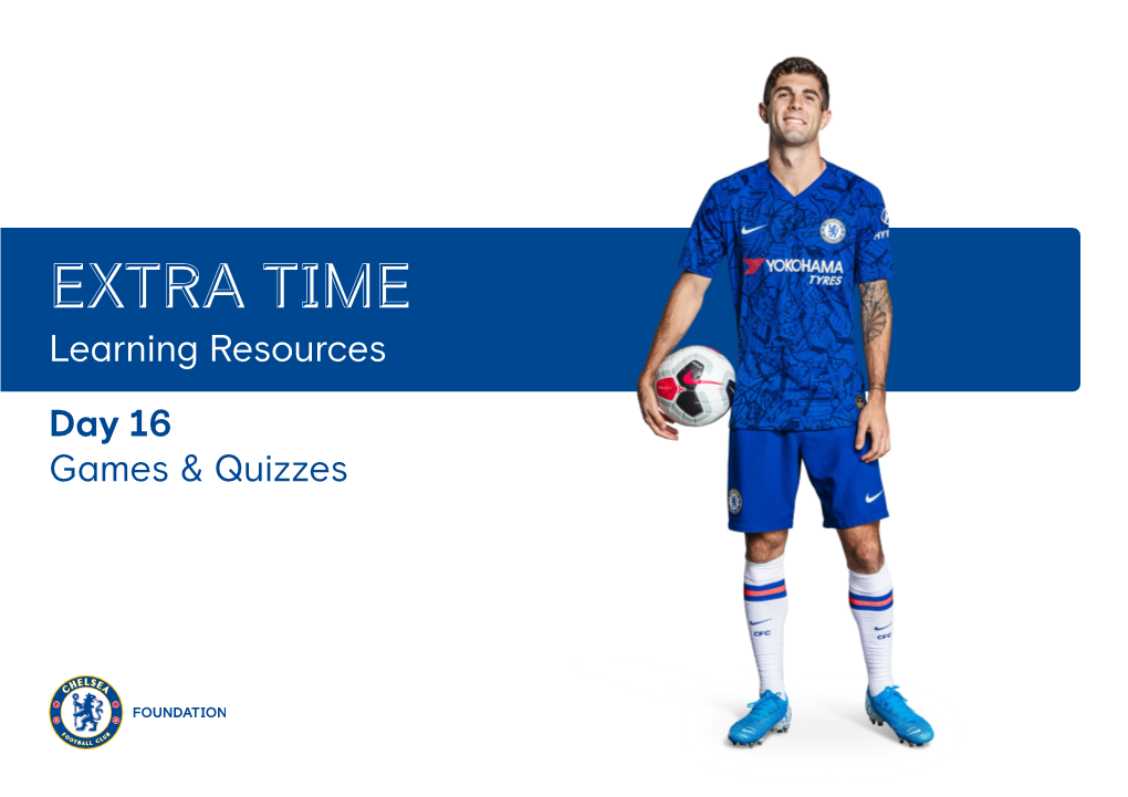 EXTRA TIME Learning Resources