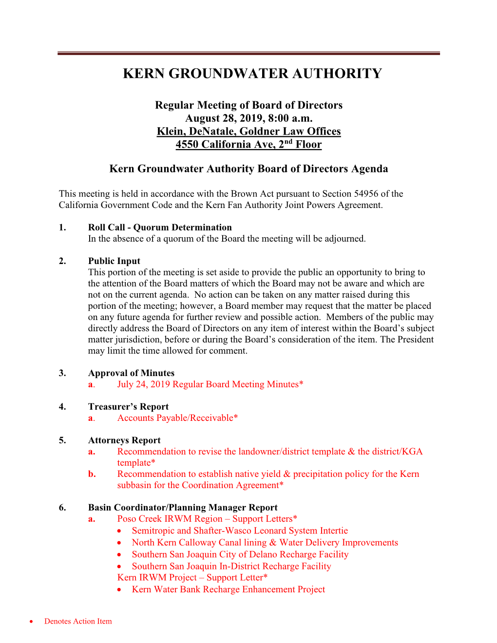 Kern Groundwater Authority