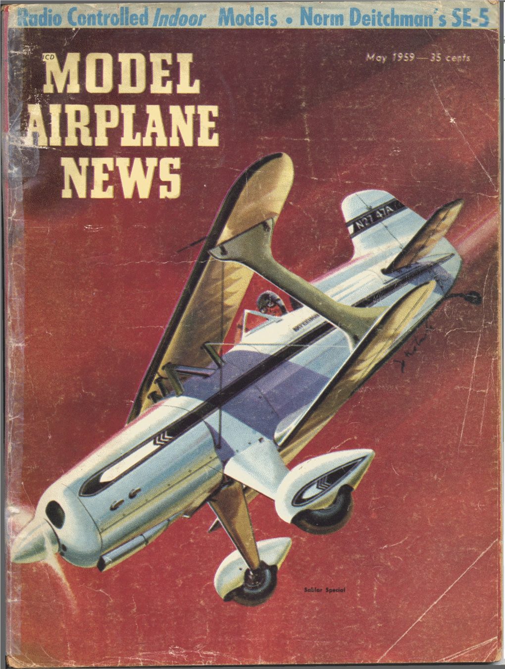 Model Airplane News May 1959