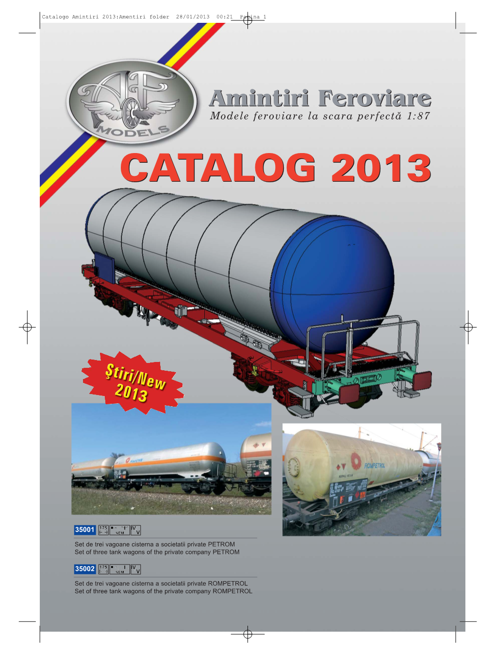 Catalogo Amintiri 2013:Amentiri Folder.Qxd