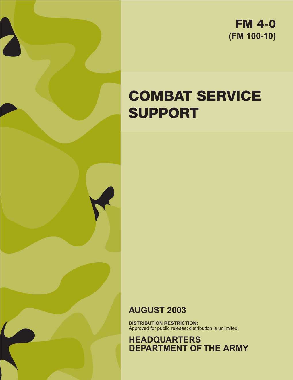 Combat Service Support