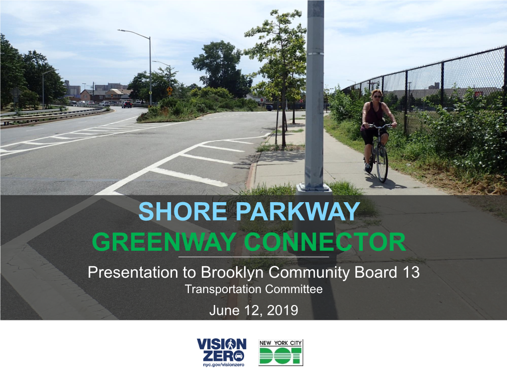 Shore Parkway Greenway Connector