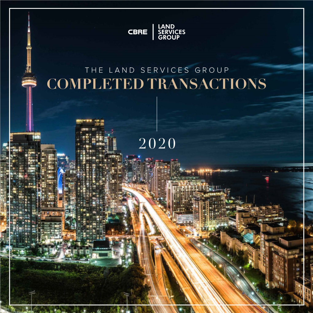 2020 Transaction Brochure