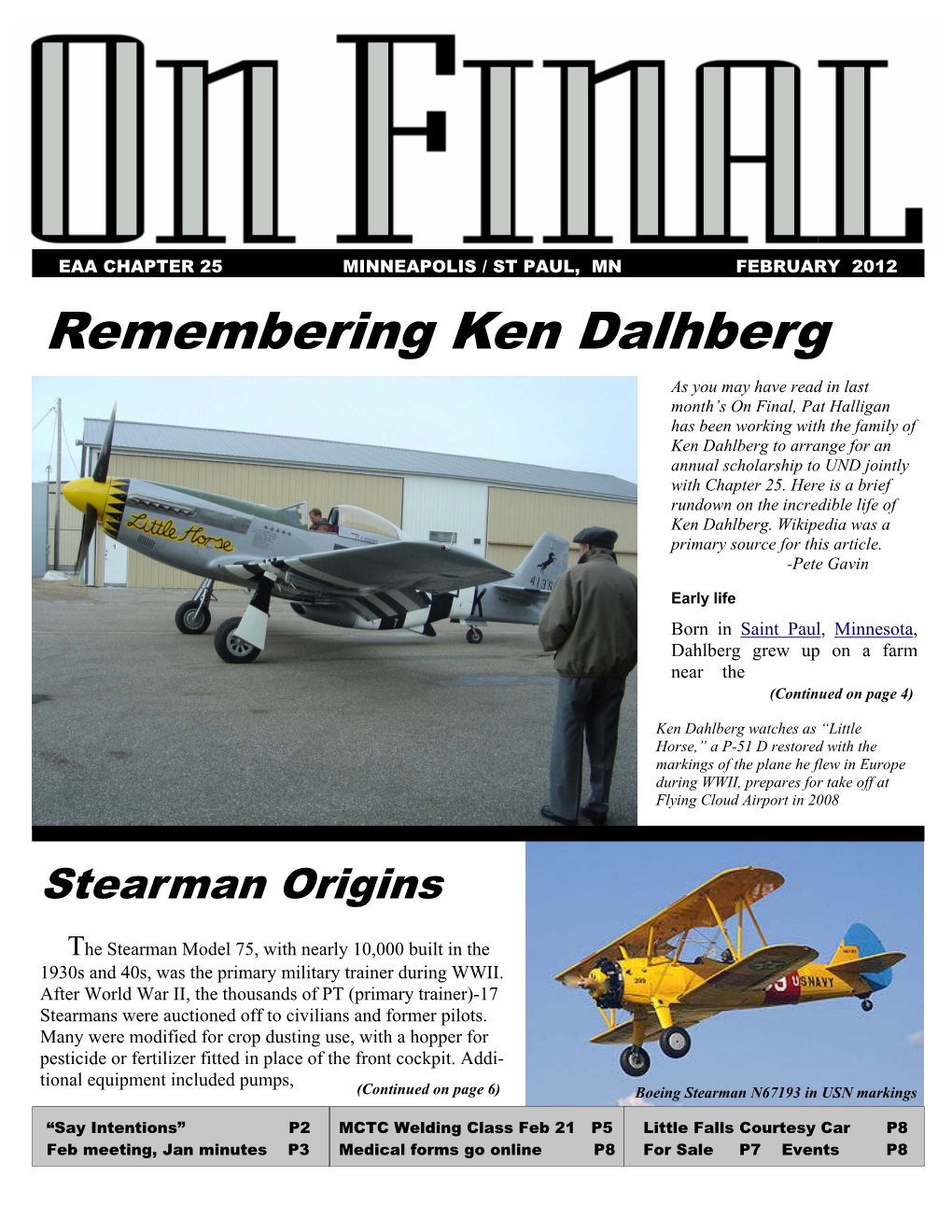 Remembering Ken Dalhberg