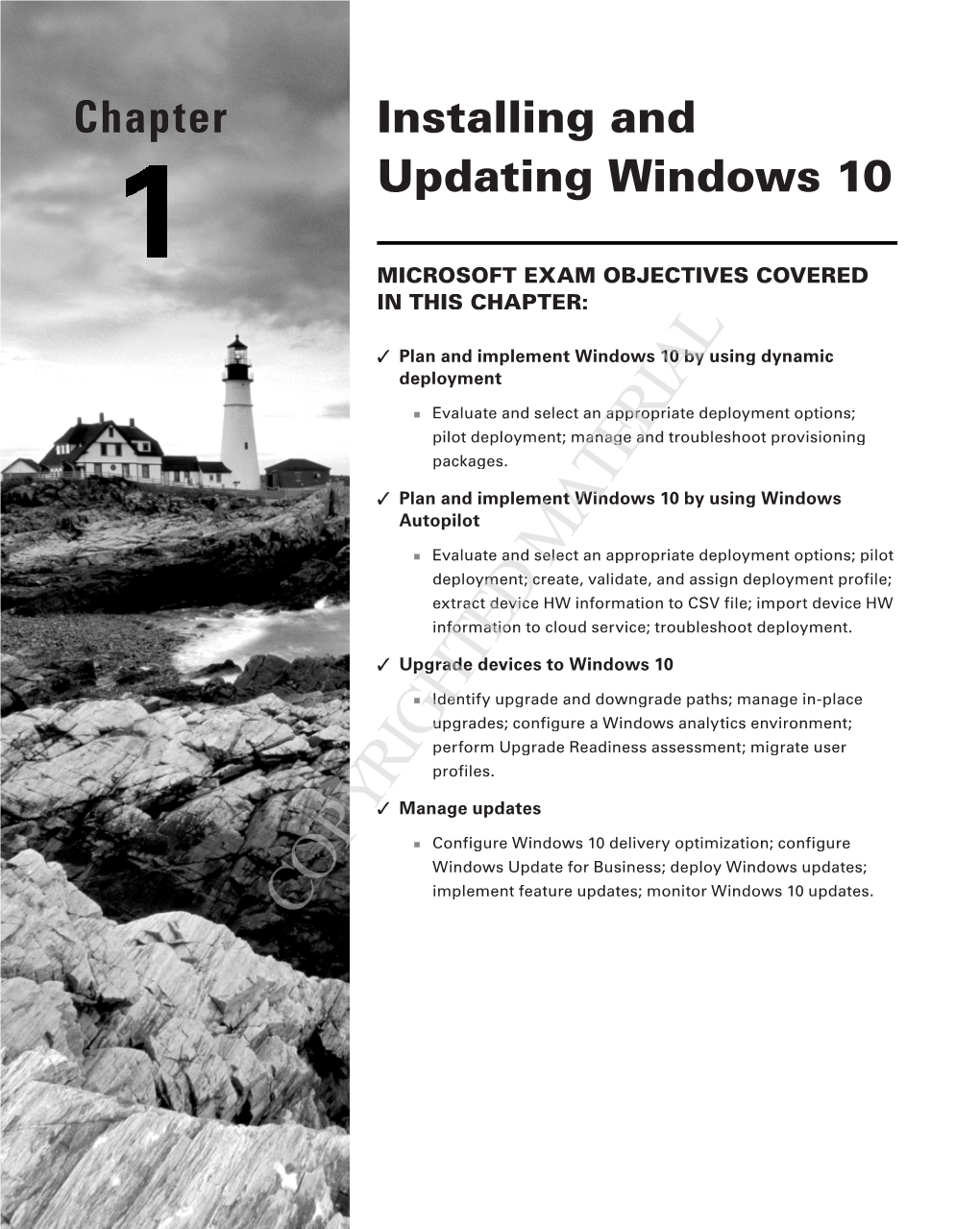 Chapter Installing and Updating Windows 10