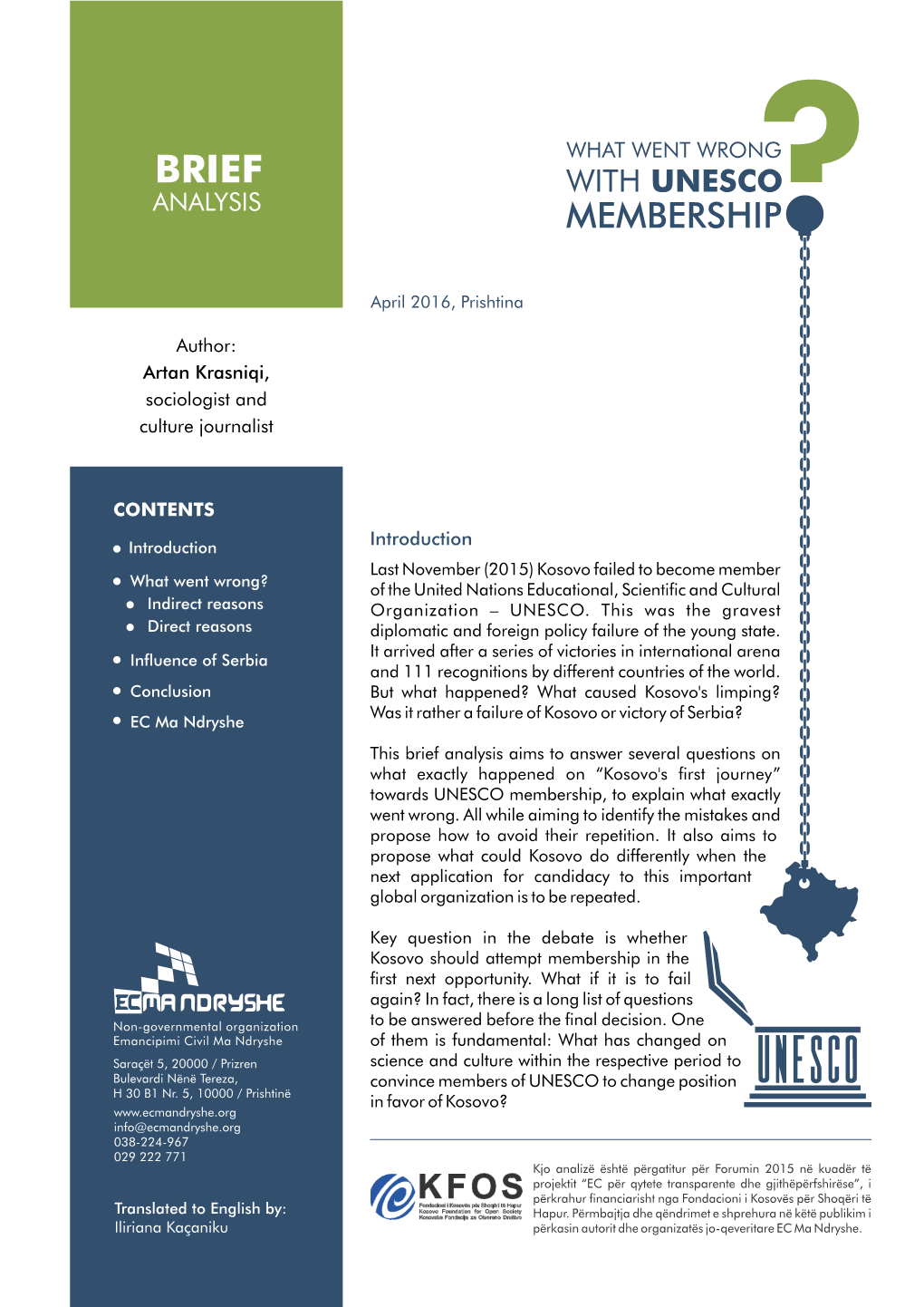 Unesco Anal Ysis Membership