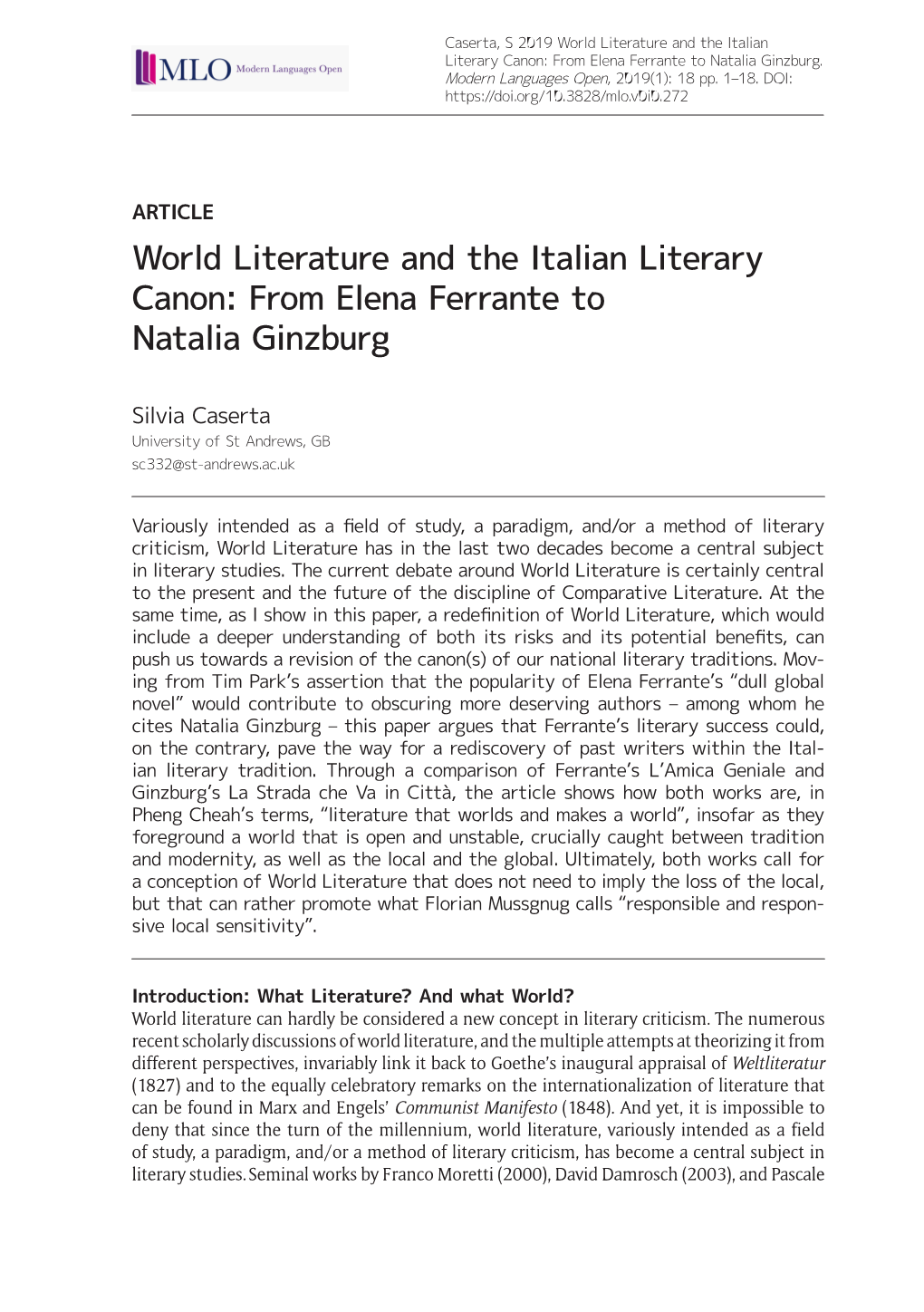 From Elena Ferrante to Natalia Ginzburg