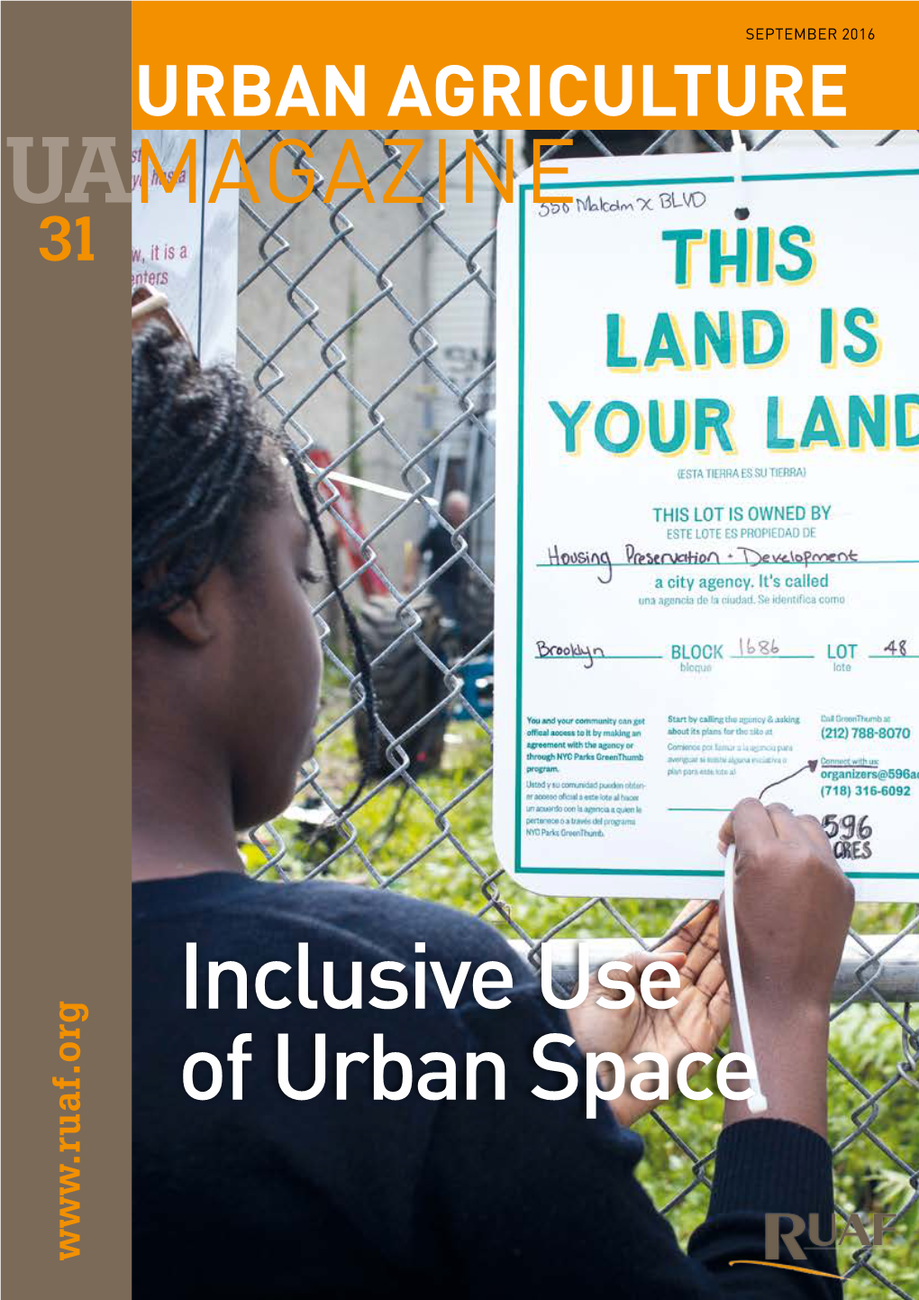UA Inclusive Use of Urban Space