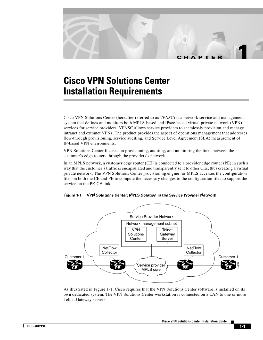 Cisco VPN Solutions Center Installation Requirements