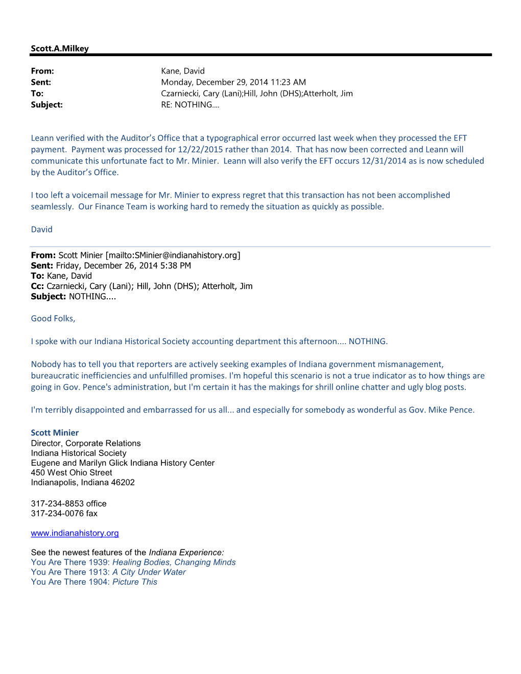 Leann Verified with the Auditor's Office That a Typographical Error Occurred Last Week When They Processed the EFT Payment. P