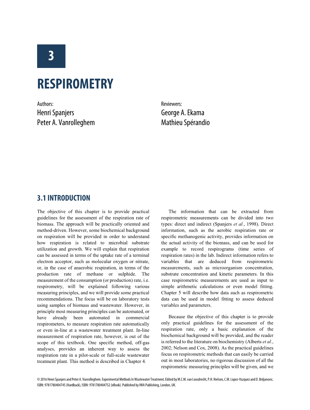 Respirometry 3