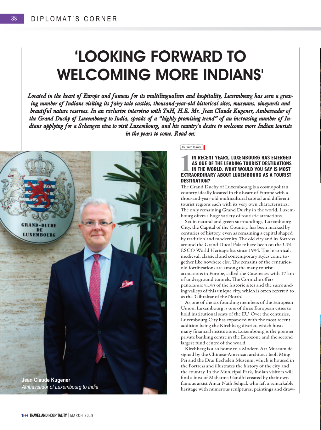 'Looking Forward to Welcoming More Indians'