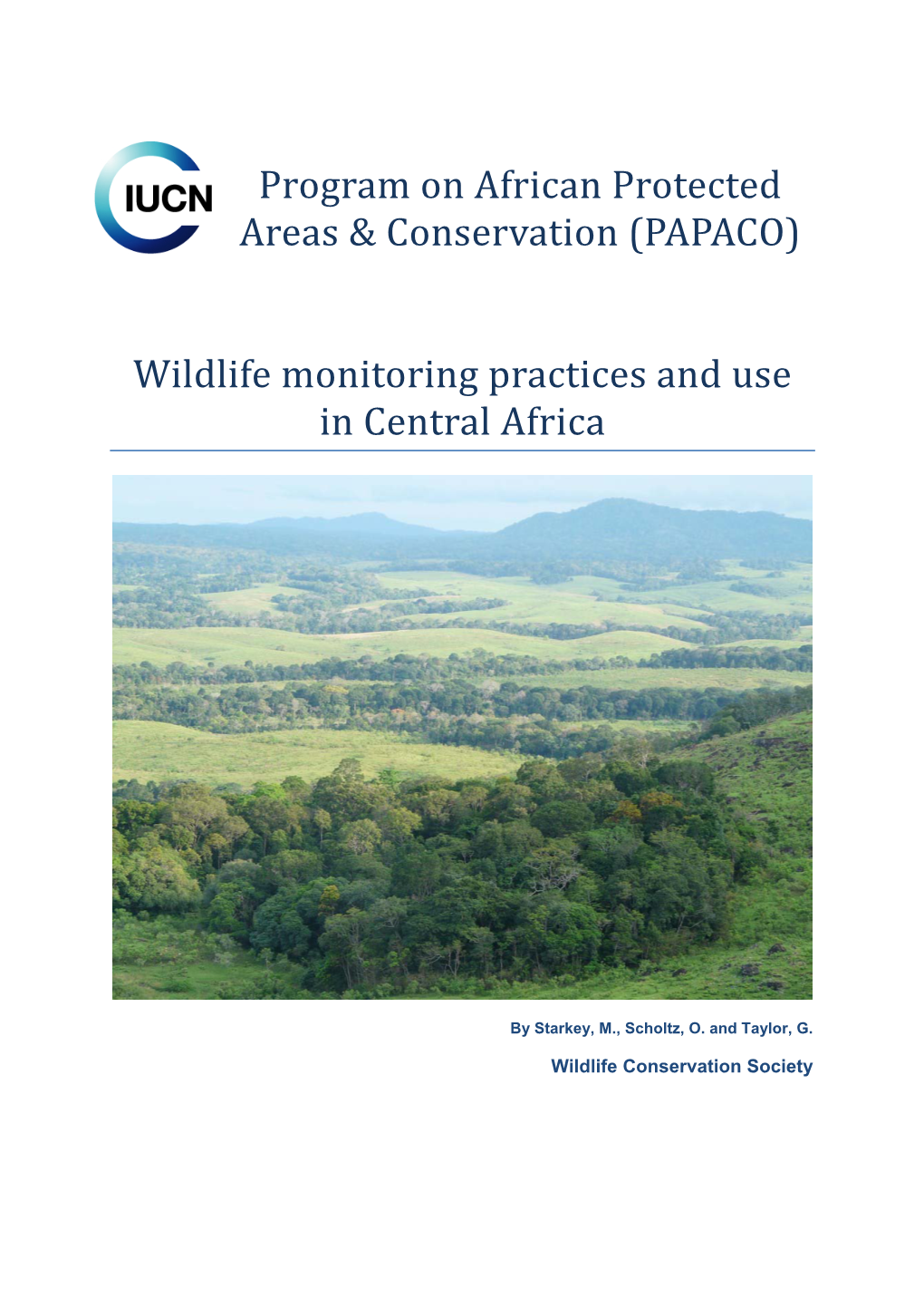 Wildlife Monitoring Practices and Use in Central Africa