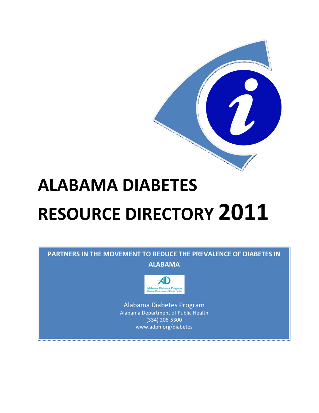 Alabama Diabetes Resource Directory 2011