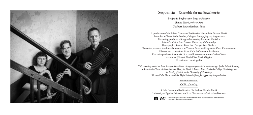 Sequentia – Ensemble for Medieval Music