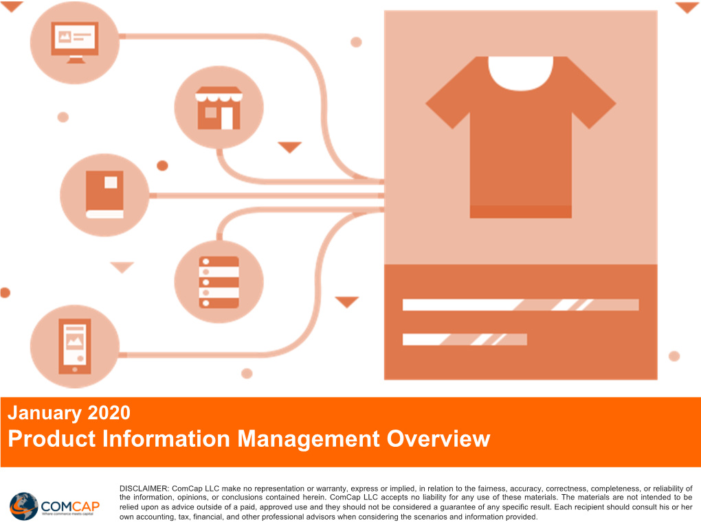 Product Information Management Overview