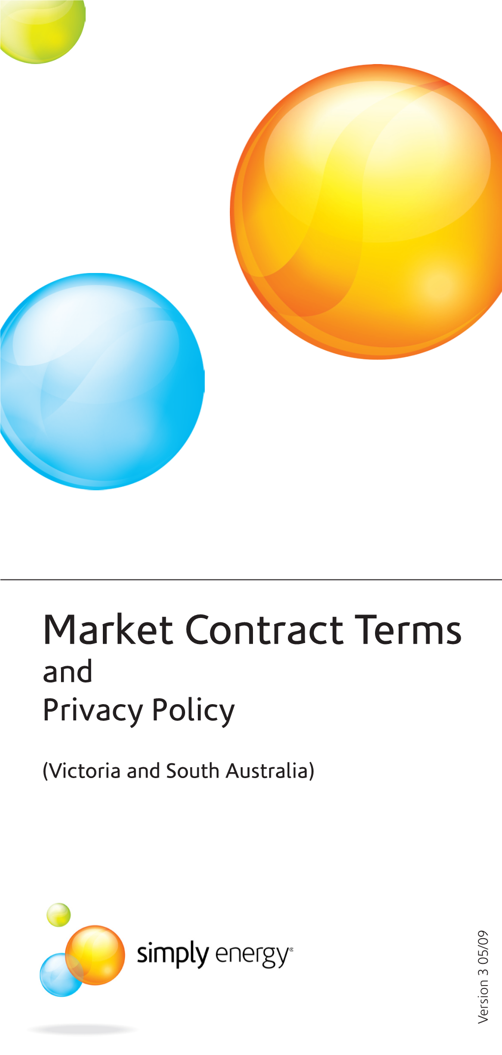 Market Contract Terms and Privacy Policy