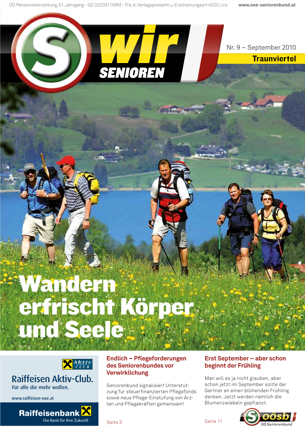 Wandern Erfrischt Körper Und Seele