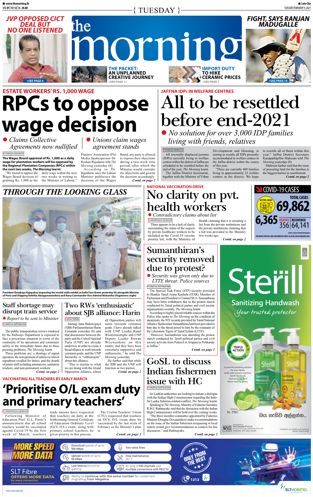 Rpcs to Oppose Wage Decision