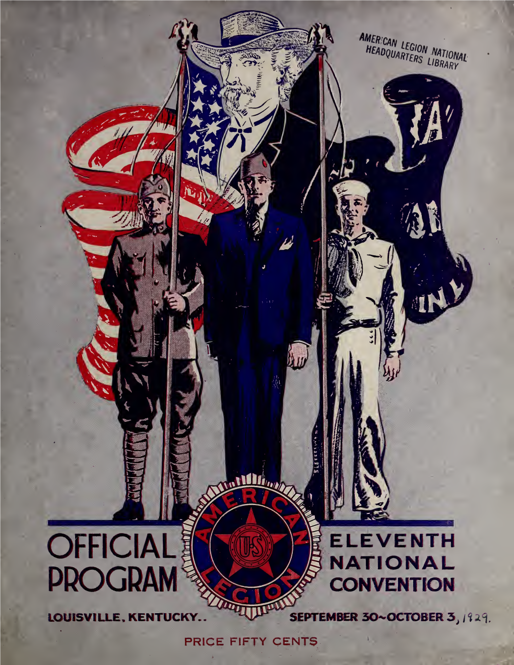 The American Legion 11Th National Convention: Official Program [1929]