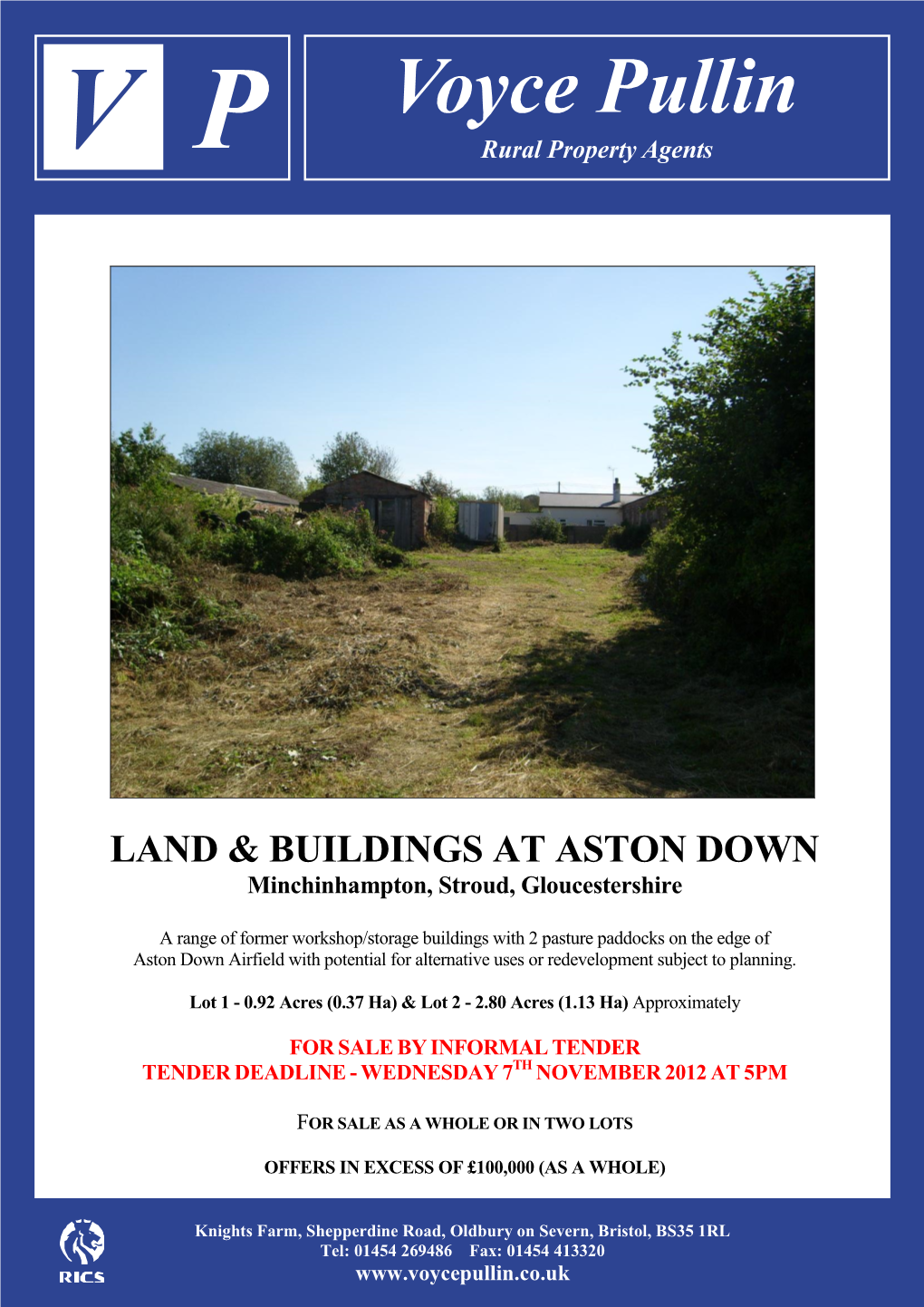 Land & Buildings at Aston Down