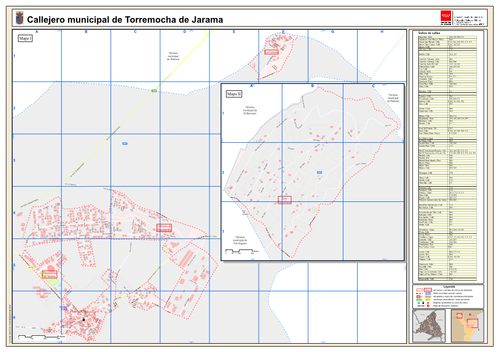 Callejero Municipal De Torremocha De Jarama