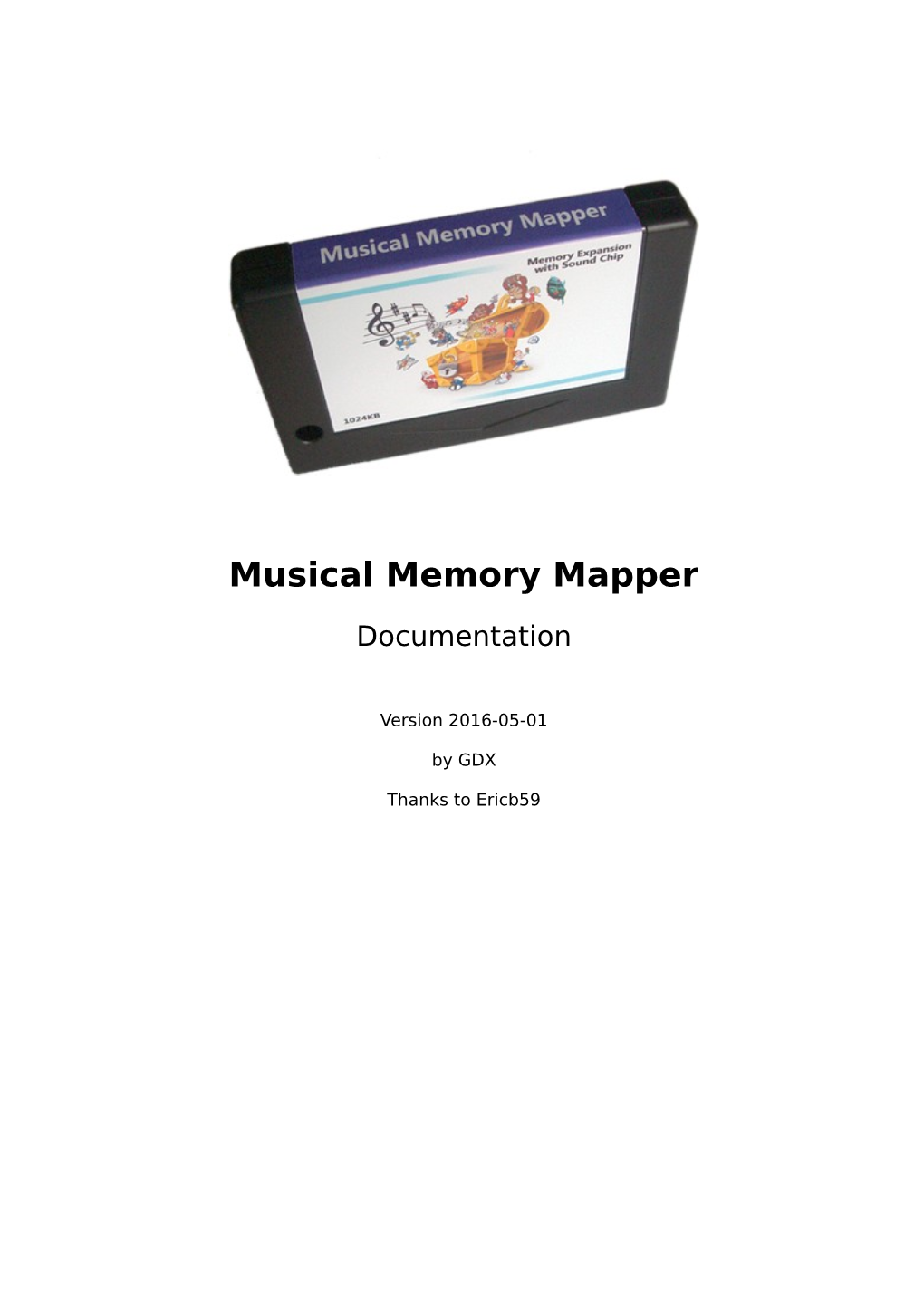 Musical Memory Mapper