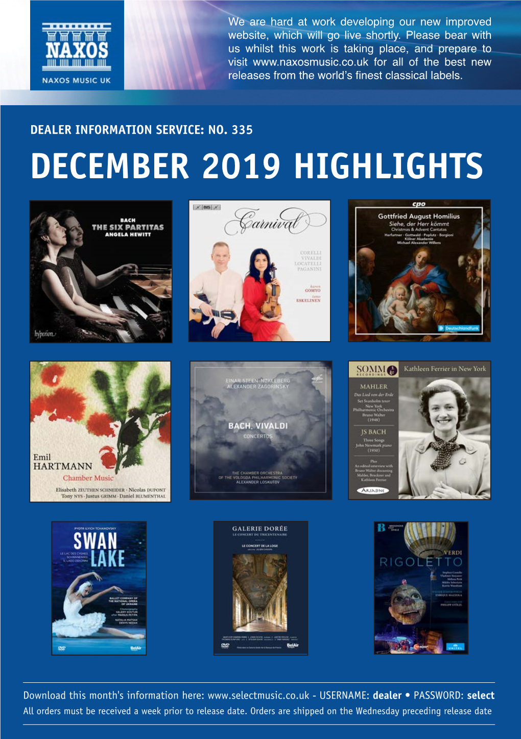 December 2019 Highlights