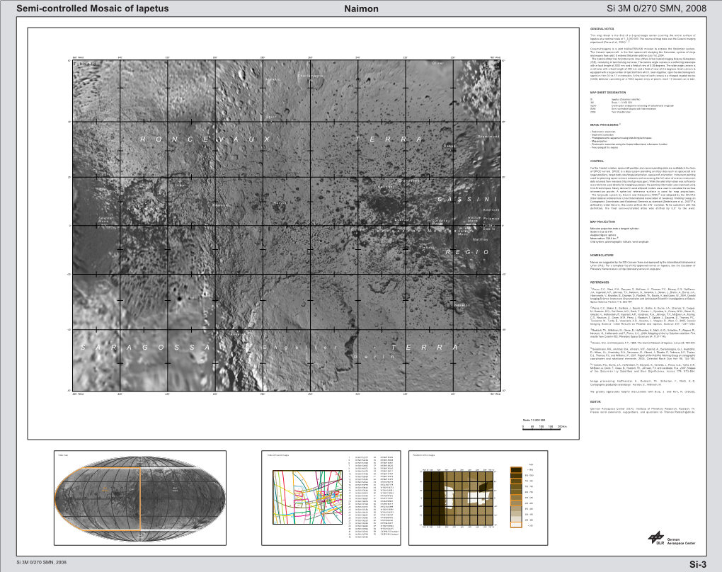 Semi-Controlled Mosaic of Iapetus Si 3M 0/270 SMN