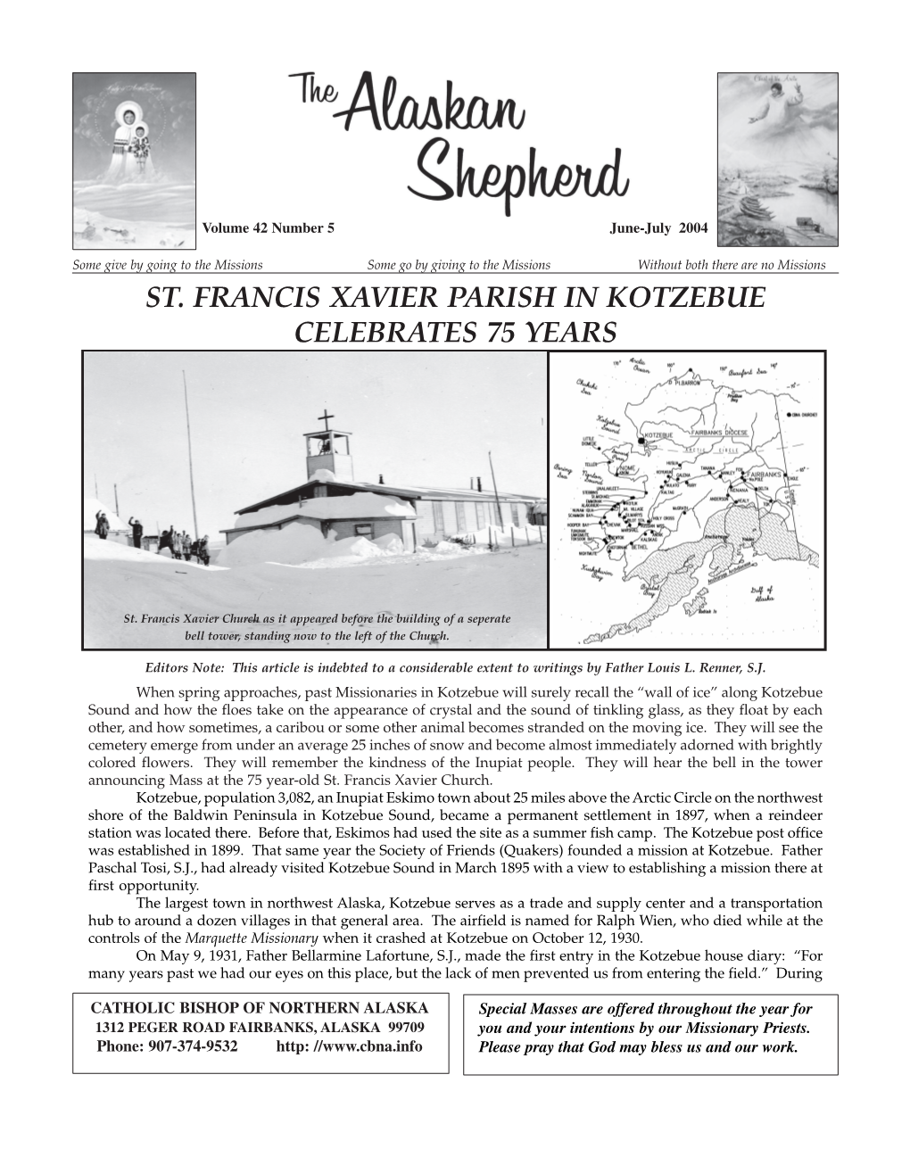 St. Francis Xavier Parish in Kotzebue Celebrates 75 Years