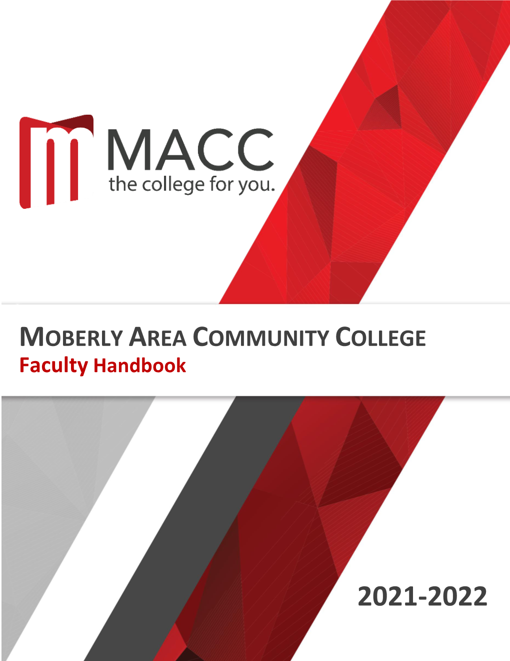 MOBERLY AREA COMMUNITY COLLEGE Faculty Handbook